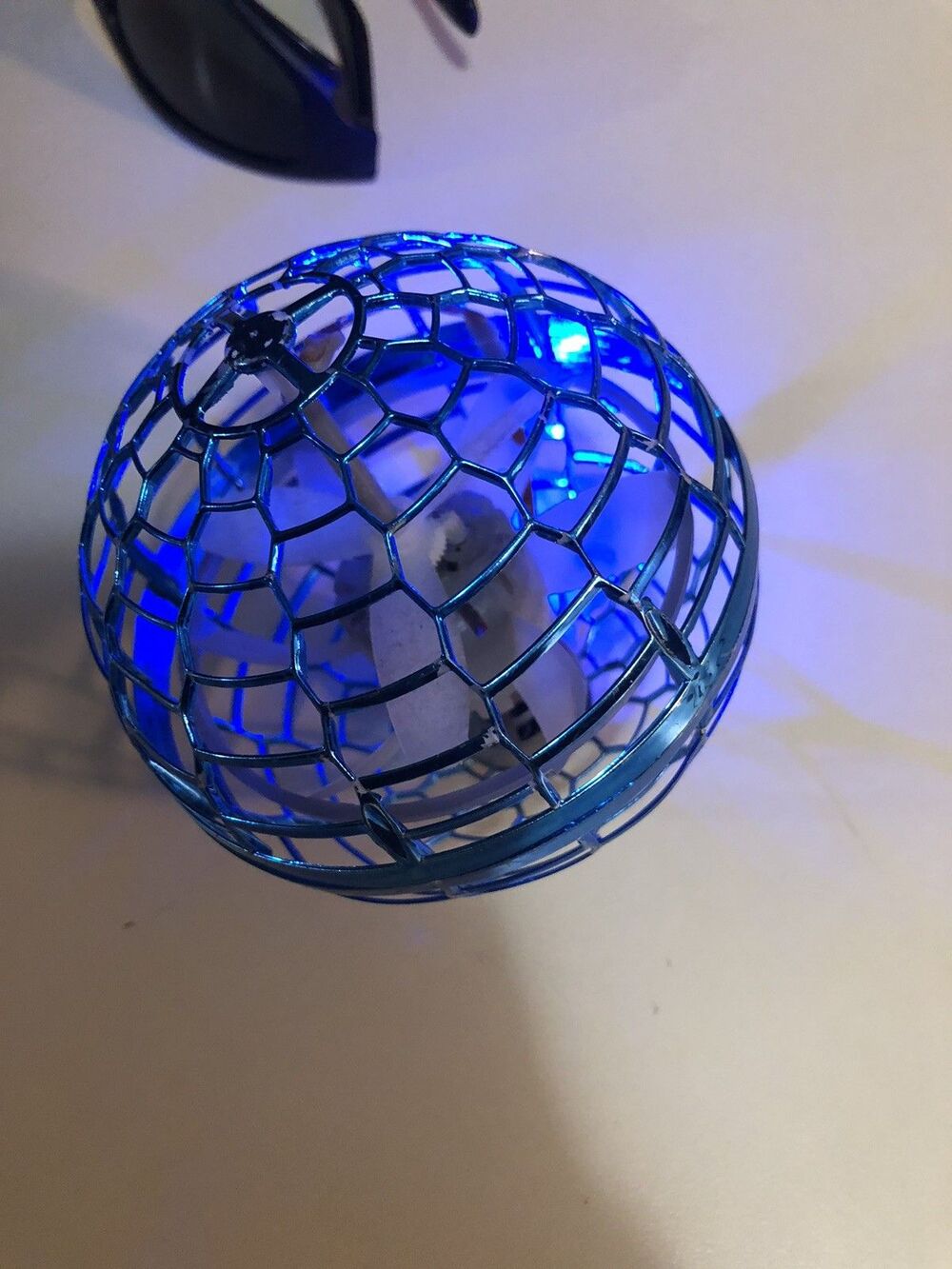 Flying Ball Smart AI Aerial Drone Blue‎ Tested